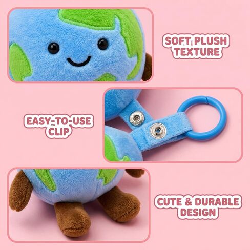 2PCS Globe Keychain, Earth Keychain, Mini Earth Design, Compact and Portable for Everyday Carry, Ideal for Travel Enthusiasts and Geography Lovers, Premium Construction in Saudi Arabia