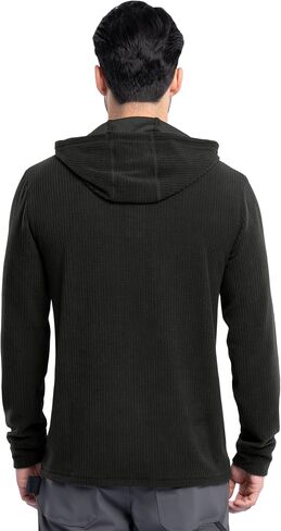 Wrangler Men's Fleece Pullover Henley Hoodie Sweatshirt in Kuwait