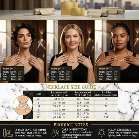Chunky Gold Chain Necklaces for Women, Cuban Link Tennis Necklace Gold Plated with 14 Simulated Diamond CZ Thick Chain Luxury Jewelry for Women, Mom,Birthday in Kuwait