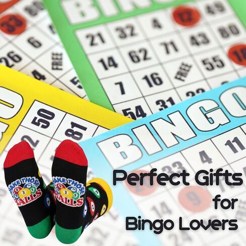 هدايا InnoBeta Bingo للنساء والرجال، جوارب بينجو في أعياد الميلاد والكريسماس وعيد الشكر in Kuwait