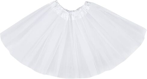 Kids Tutu Skirt for Toddler Girls 3-10 Years, 3 Layers Girls Tutu Skirt, Baby Ballet Dance Skirt for Party Costume in Kuwait