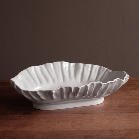 Beatriz Ball VIDA Bloom Large Oval Bowl (White) in Saudi Arabia
