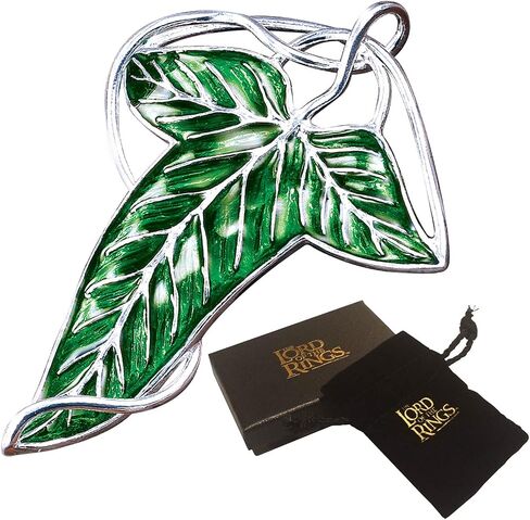 The Noble Collection Lord of The Rings: L√≥Rien Leaf Brooch in Kuwait