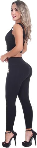 Cotton Leggings for Women with Zippers with Internal Body Shaper and Butt Lifter Multiple Styles in Saudi Arabia