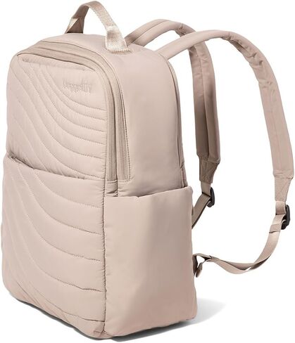 Baggallini Women's Set Wave Backpack, Mist Wave Puff, One Size in Kuwait