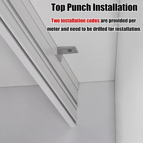 Custom Blackout Curtain Track Cover Box, 10ft Drapery Rod Shield, Pelmet Panel for Seamless Installation, 10.5cm Height, Perfect for Home & Office Decor in Kuwait