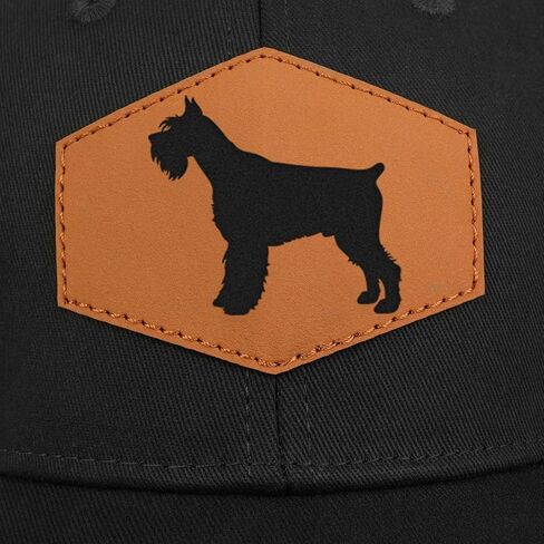 Miniature Schnauzer Baseball Cap for Dog Lovers,Adjustable Baseball Hats for Men Women Black in Saudi Arabia