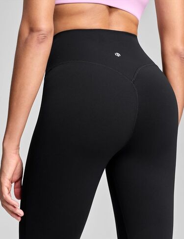 HeyNuts Bold V-dip Back No Front Seam Flare Leggings 29"/30.5"/32.5"/34.5", Butt Lifting Tummy Control Wide Leg Yoga Pants in Saudi Arabia