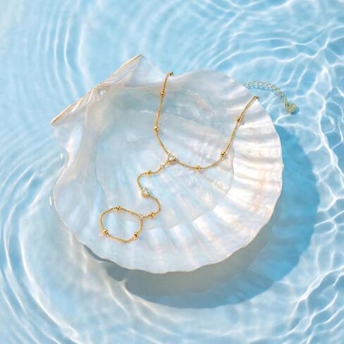 Toe Anklets Gold Plated Toe Ring Anklets for Women Dainty CZ Beads Toe Chain Minimalist Bracelet Foot Jewelry Beach Barefoot Sandals Fashion Foot Chain in Saudi Arabia