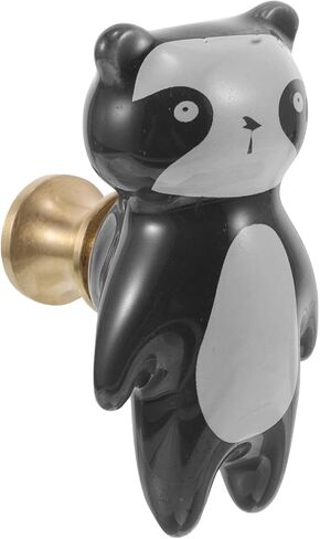 Operitacx Creative Panda Brass Drawer Pulls Cute Animal Knobs for ’ Cabinet Handles Nursery Furniture Decorative Drawer Handles in Kuwait