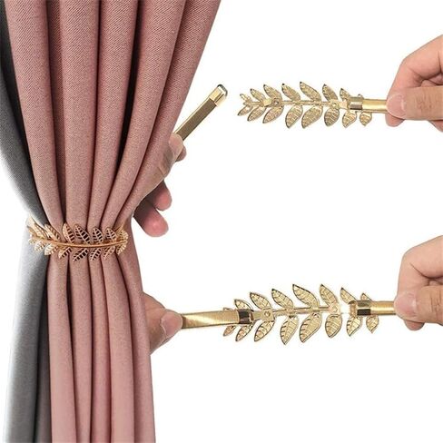 FMURY 2 Pack Curtain Buckle Curtain Curtain Tie Curtain Tie Clip Curtain Rope Tie Curtain Tie Curtain Buckle Window in Saudi Arabia