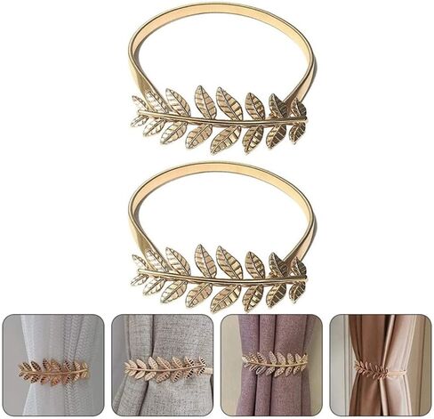 FMURY 2 Pack Curtain Buckle Curtain Curtain Tie Curtain Tie Clip Curtain Rope Tie Curtain Tie Curtain Buckle Window in Saudi Arabia