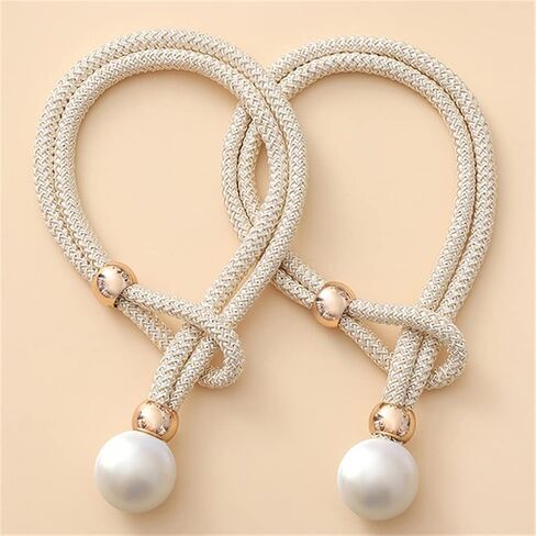 FMURY Curtain Strap Accessories Handmade Rope Home Decor Curtain Tie Pair Pack Tie Ties(E) in Saudi Arabia