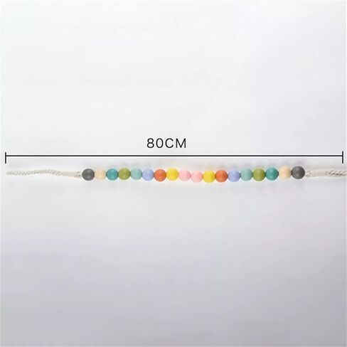 FMURY 2 Wooden Bead Curtain Tie Back Window Tie Curtain Holder Clip Home Dorm Decoration Hanging Ball Buckle in Saudi Arabia