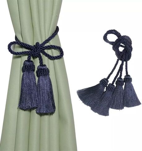 FMURY Tassel Curtain Strap Accessories Curtain Holder Buckle Handmade Rope Tassel Tassel Bandage Home Decor in Saudi Arabia