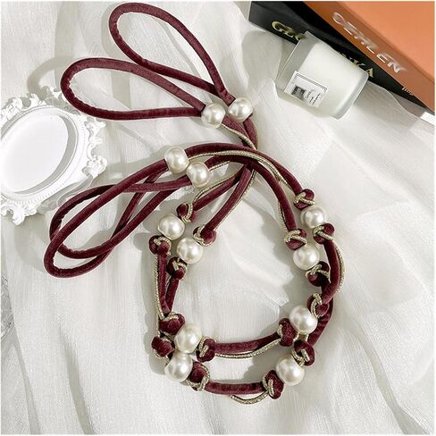 FMURY Decorative Tie Tie Curtain Decorative Elegant Gathering Strap Braided Versatile Curtain Buckle(D) in Saudi Arabia