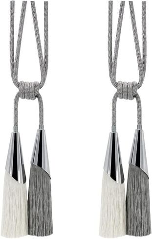 FMURY Curtain Rope Tie Tie Tie Pair Curtain Rope Accessories Tie Curtain Buckle Tie Rope Hanging Ball Tassel in Saudi Arabia