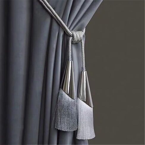 FMURY Curtain Rope Tie Tie Tie Pair Curtain Rope Accessories Tie Curtain Buckle Tie Rope Hanging Ball Tassel in Saudi Arabia