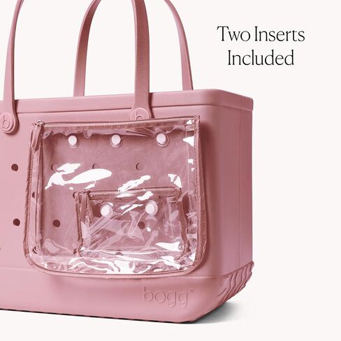 BOGG BAG Original, Large Tote (Blushing) + Bevy Beverage Holder & Call Me Phone Holder (For Shore White) – Durable, Washable, Tip-proof – Beach, Pool, Boat, Work, Sports in Saudi Arabia