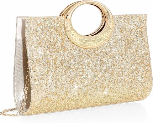 Sequins Clutch Purses for Women Glitter Evening Clutch Cocktail Evening Purse Women Wedding Purse in Kuwait