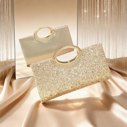 Sequins Clutch Purses for Women Glitter Evening Clutch Cocktail Evening Purse Women Wedding Purse in Kuwait