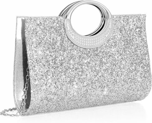 Sequins Clutch Purses for Women Glitter Evening Clutch Cocktail Evening Purse Women Wedding Purse in Saudi Arabia