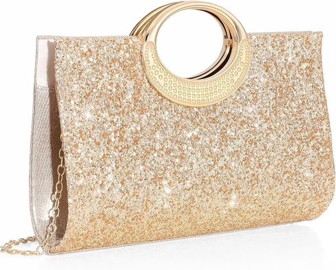 Sequins Clutch Purses for Women Glitter Evening Clutch Cocktail Evening Purse Women Wedding Purse in Kuwait