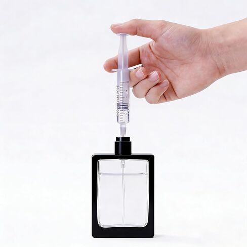 Perfume Refill Kit, 10 Piece Plastic Transfer Tool Set for Cologne, Fragrance and Essential Oils, Clear in Saudi Arabia