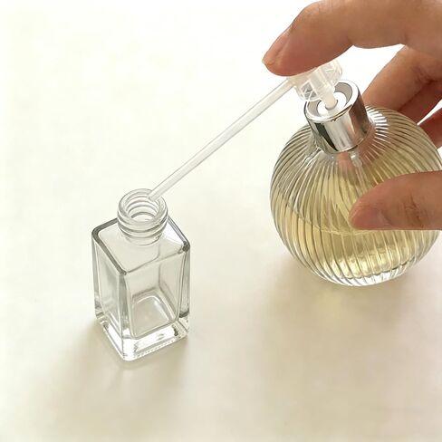 Perfume Refill Kit, 10 Piece Plastic Transfer Tool Set for Cologne, Fragrance and Essential Oils, Clear in Saudi Arabia