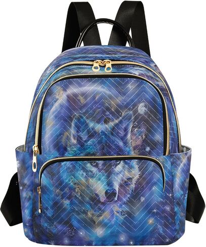 ALAZA Hawaiian Palm Colorful Small Backpack Purse for Women Travel Bag Lightweight Shoulder Bag Fashion Daypack in Kuwait