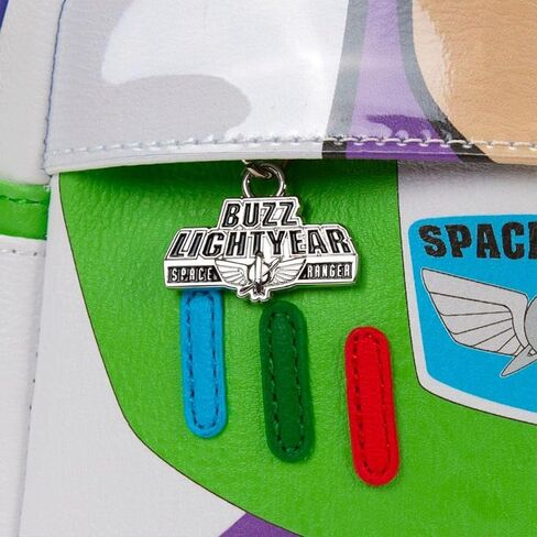 Loungefly Disney Pixar Toy Story Buzz Lightyear Womens Double Strap Shoulder Bag Mini Backpack Purse in Kuwait