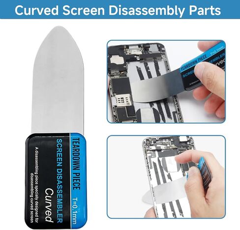 8-Piece Phone Repair Tool Kit, Spudger Pry Tool Set with Ultra-Thin Metal Prying, Electronics Repair Kit for iPhone Laptop Tablet and Watch, Pry Bars and Opening in Kuwait