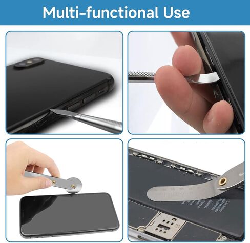 8-Piece Phone Repair Tool Kit, Spudger Pry Tool Set with Ultra-Thin Metal Prying, Electronics Repair Kit for iPhone Laptop Tablet and Watch, Pry Bars and Opening in Kuwait