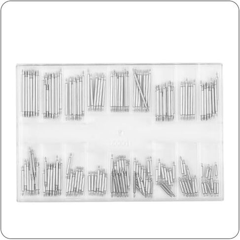 Set of 180PCS Full Stainless Steel Watch Strap Spring Bar 1.3mm 1.5mm 1.8mm Watch Band Lug Connect Spring Pins Bars Rod in Saudi Arabia