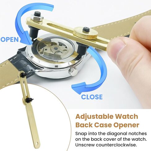 Watch Back Cover Remover Repair Tool, Watch Back Cover Remover Kits for Repair or Battery Change in Saudi Arabia