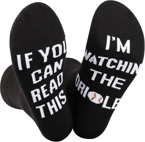 TSOTMO Baseball Team Merch Novelty Socks Players Coach Gift Game Gift for Baseball Lovers in Kuwait
