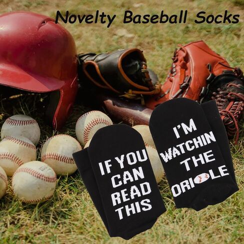 TSOTMO Baseball Team Merch Novelty Socks Players Coach Gift Game Gift for Baseball Lovers in Kuwait