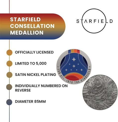Fanattik Starfield Limited Edition Consellation Medallion in Kuwait