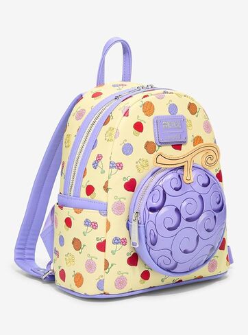 Loungefly One Piece Devil Fruit Allover Print Mini Backpack - BoxLunch Exclusive NONE in Kuwait