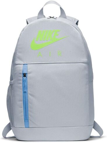Nike Unisex Adult and Kids Elemental Backpack (20L) Grey/Blue/Green in Kuwait