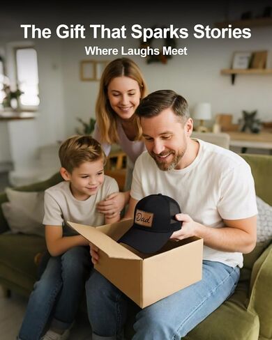 Dad Hat Men's Adjustable Baseball Cap Trucker Hat Mens Birthday Gift for Girl Dad from Wify Mom Daughter Son in Saudi Arabia
