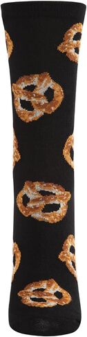 MeMoi Hot Pretzel Rayan Blend Crew Socks in Kuwait
