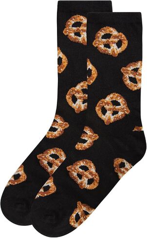 MeMoi Hot Pretzel Rayan Blend Crew Socks in Kuwait