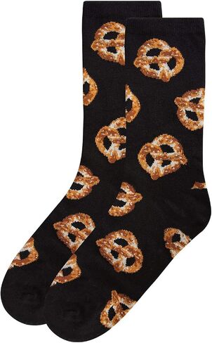 MeMoi Hot Pretzel Rayan Blend Crew Socks in Kuwait