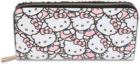 SANRIO Hello Kitty Wallet for Women Set - Bundle with a Wallet for Women Plus Stickers, More Hello Kitty Accessories in Saudi Arabia
