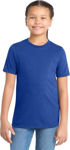 District Youth Perfect Tri Tee - Stylish Casual Short Sleeve T-Shirt for Boys & Girls, Soft Tri-Blend Fabric in Kuwait