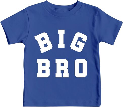 Big Brother T Shirt for Toddler Boys 2-5T Promoted to Big Bro Shirts Big Brother Announcement Tee Tops in Kuwait
