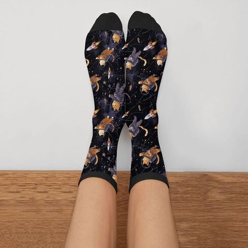 Funny Banana Funny Novelty Socks Casual Athletic Crazy Crew Socks For Women Men Gifts in Saudi Arabia