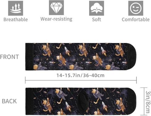 Funny Banana Funny Novelty Socks Casual Athletic Crazy Crew Socks For Women Men Gifts in Saudi Arabia
