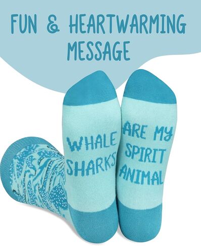 هدايا InnoBeta Whale Shark - جوارب لمحبي قرش الحوت للجنسين in Saudi Arabia
